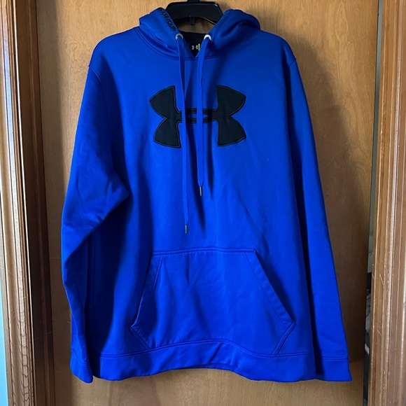 Under Armour Men's Royal Blue Hoodie - Picture 1 of 4